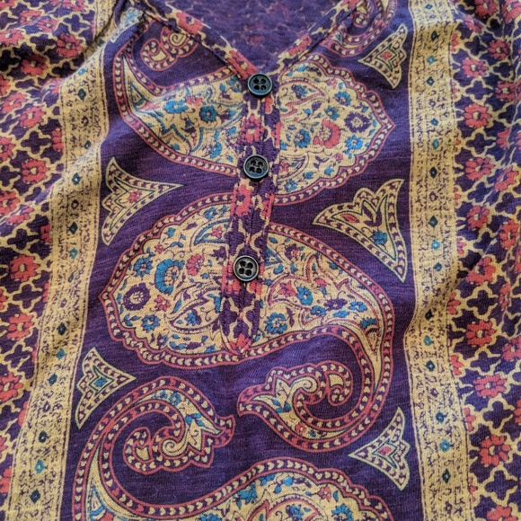 Lucky Brand Flower & Paisley Design S - Picture 4 of 6
